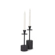 Mercana Petria Textured Metal Taper Candle Holders