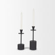 Mercana Petria Textured Metal Taper Candle Holders