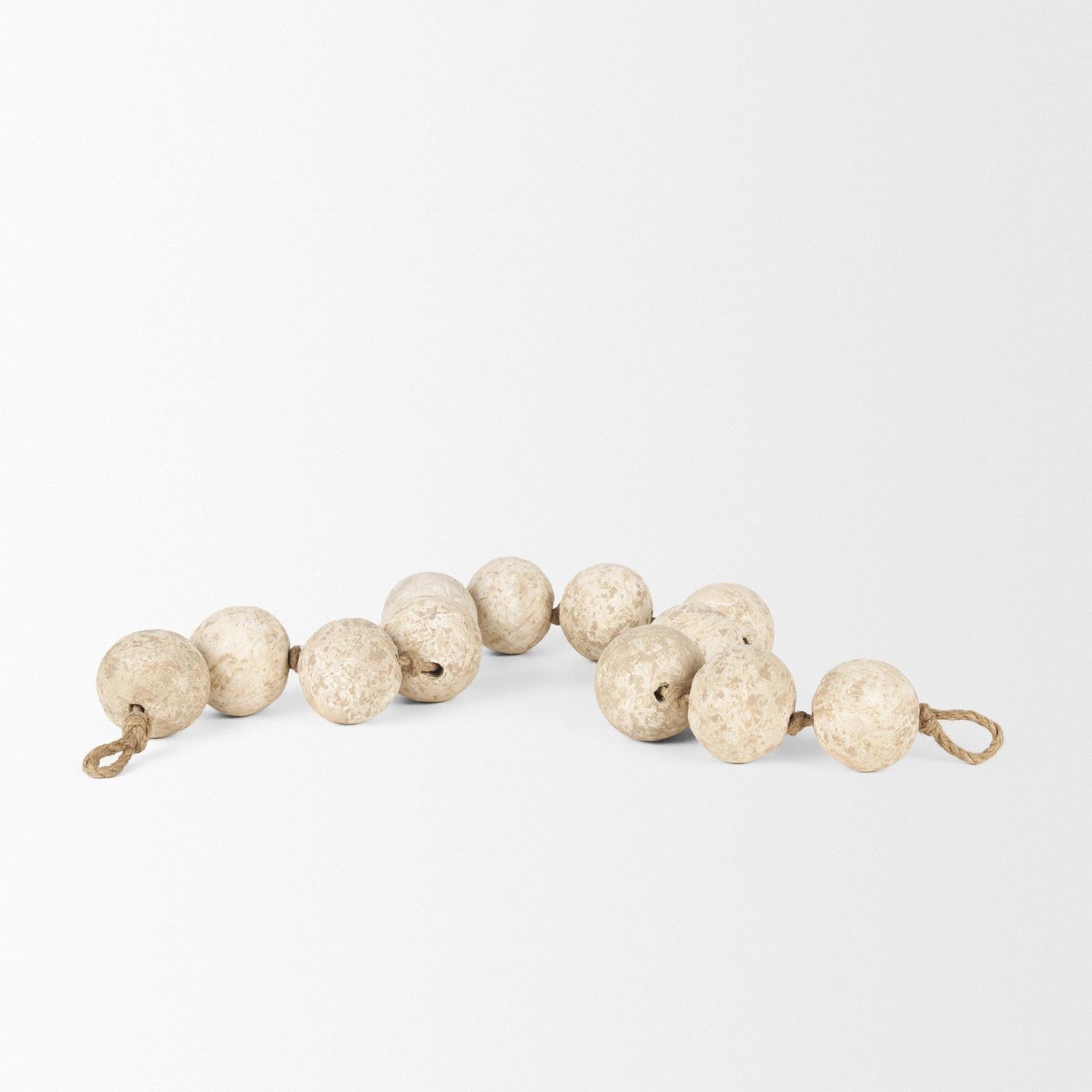 Mercana Varamala Paper Mache Sphere Garland