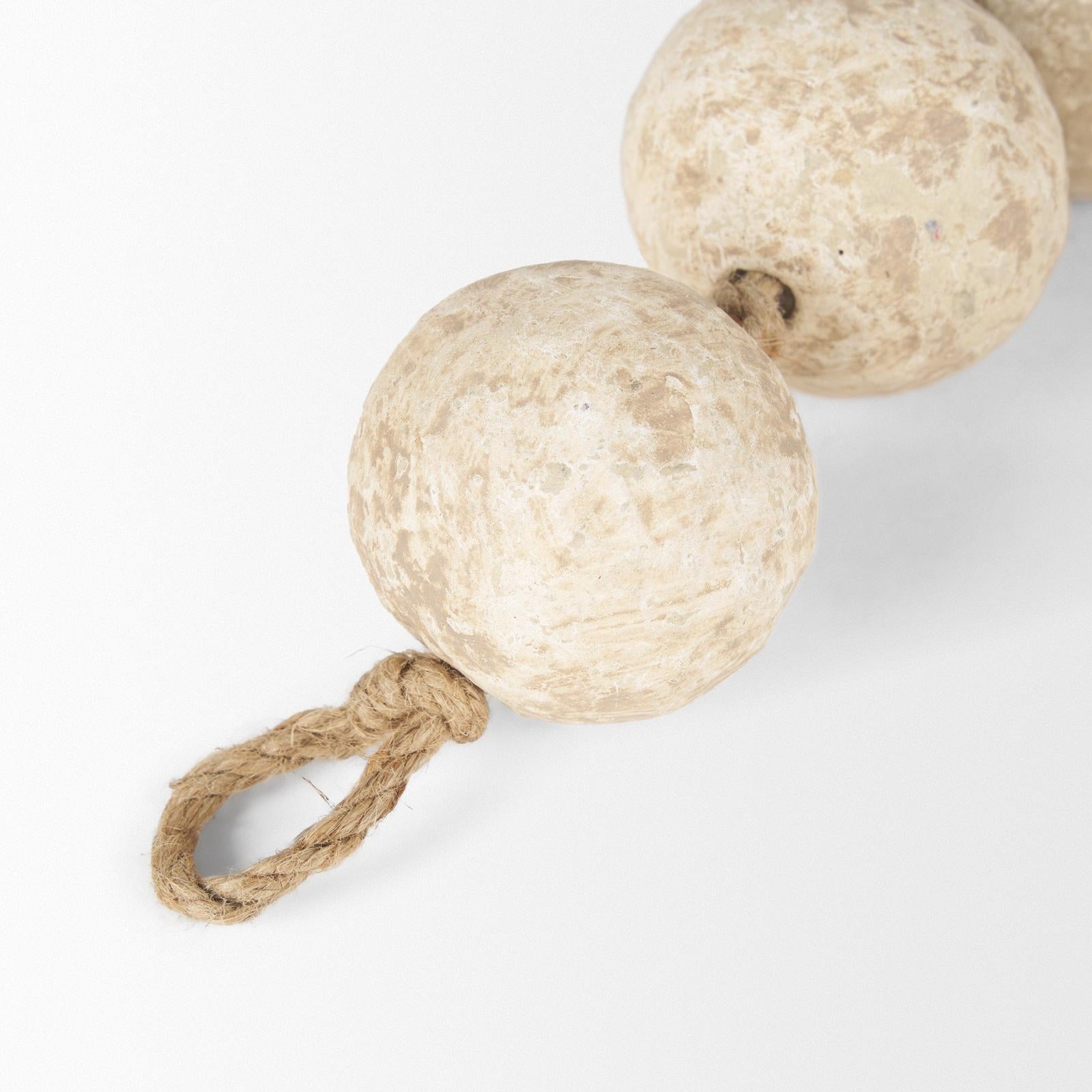 Mercana Varamala Paper Mache Sphere Garland