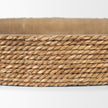 Mercana Wheaton Light Brown Wood w/ Natural Jute Serving Trays