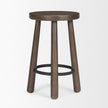 Mercana Weldon Wood Seat Counter Stool