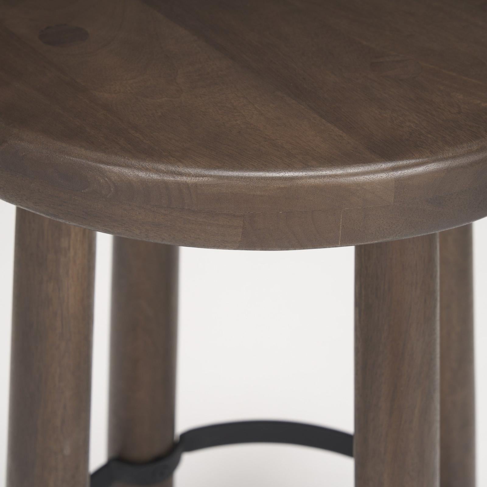 Mercana Weldon Wood Seat Counter Stool