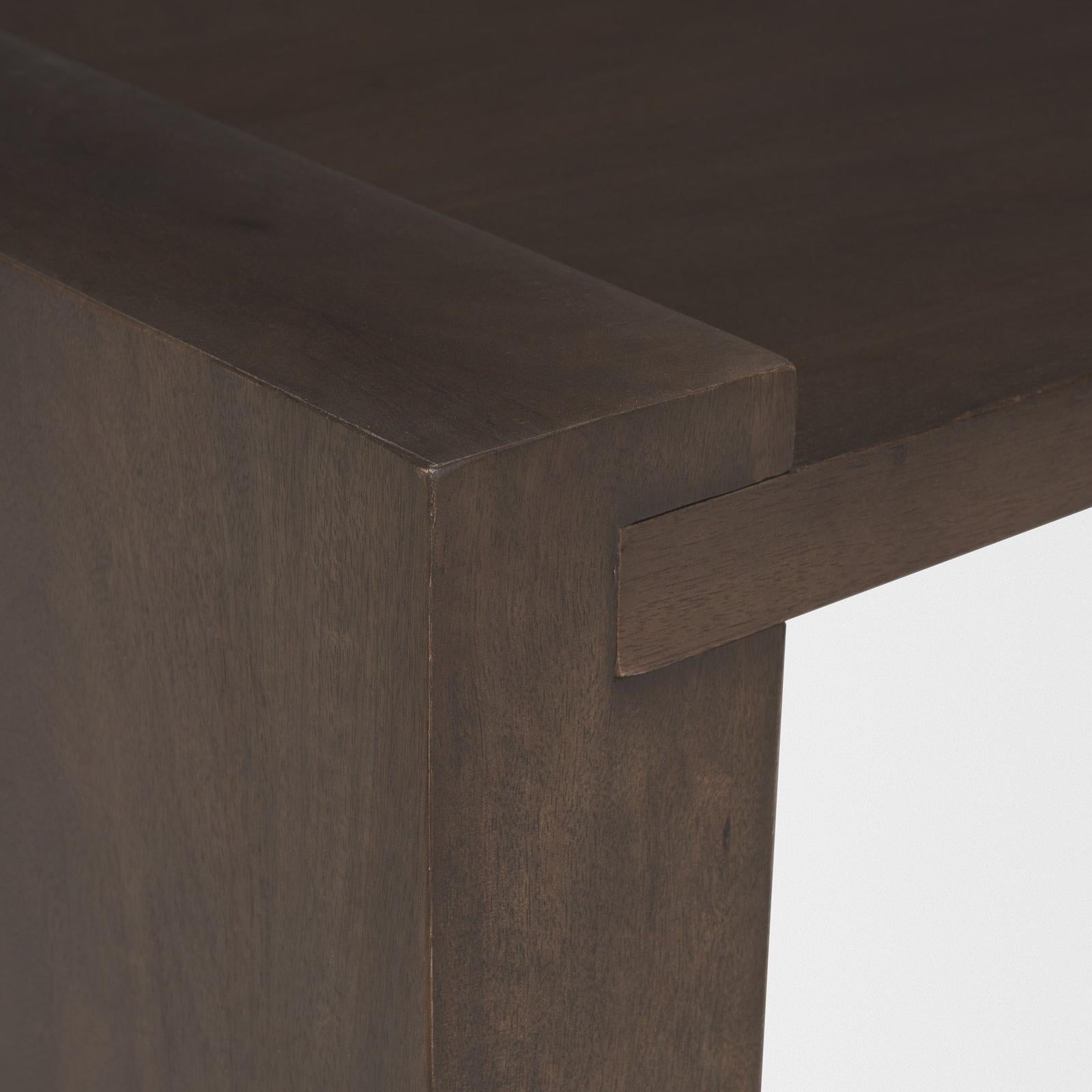 Mercana Wesson Wooden Rectangular Coffee Table