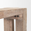 Mercana McArthur Whitewash Reclaimed Wood Bench TOP