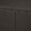 Mercana Wagner Dark Brown Wood w/ Arched Design Accent Cabinet