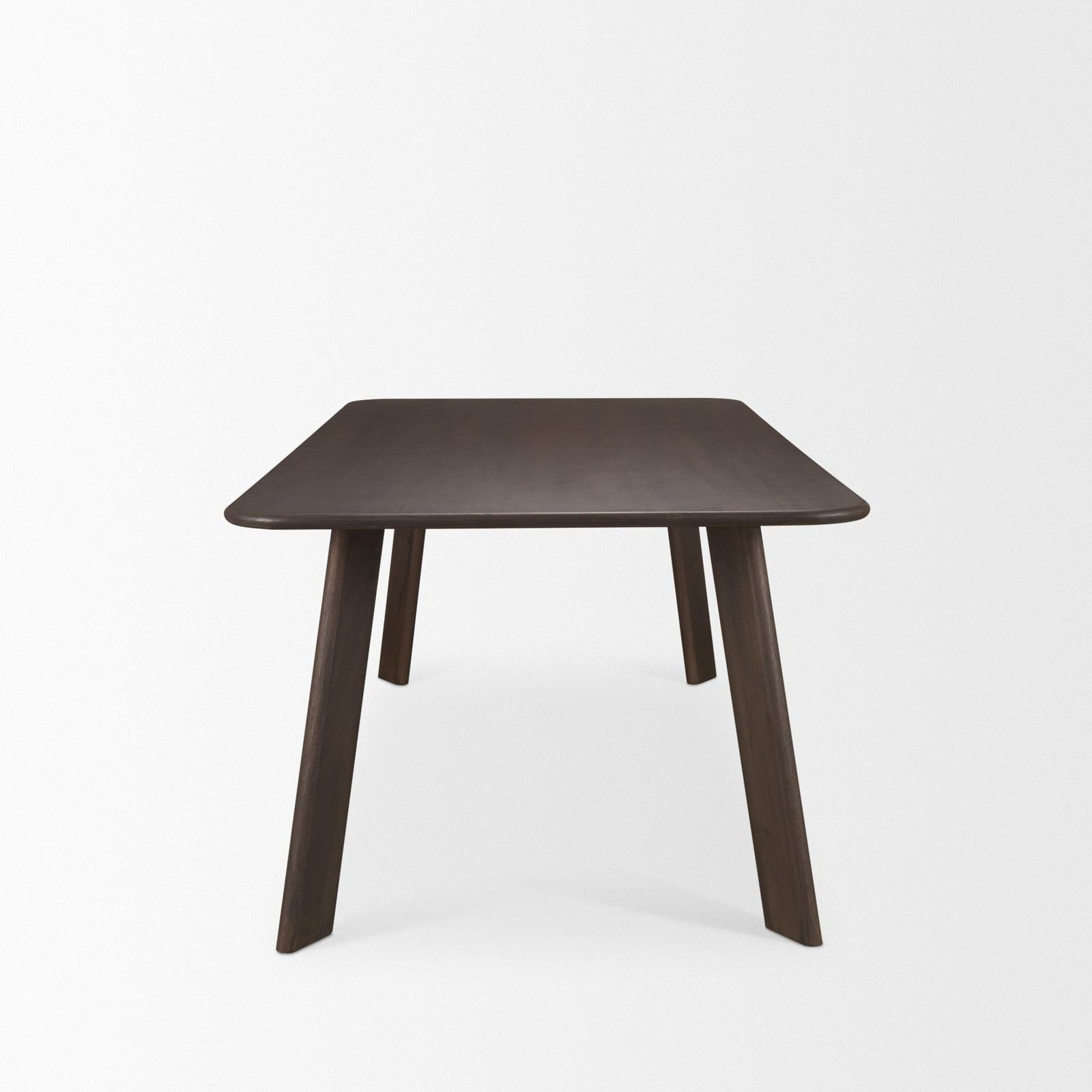Mercana Welborn  Wood Rectangular Dining Table