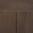Mercana Swanson Dark Brown Wooden Scalloped Sideboard