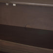 Mercana Swanson Dark Brown Wooden Scalloped Sideboard