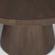 Mercana Takoda Wood Tapered Drum Nesting Coffee Tables