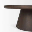 Mercana Takoda Wood Tapered Drum Nesting Coffee Tables