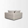 Mercana Warner Gray Performance Fabric Corner Piece