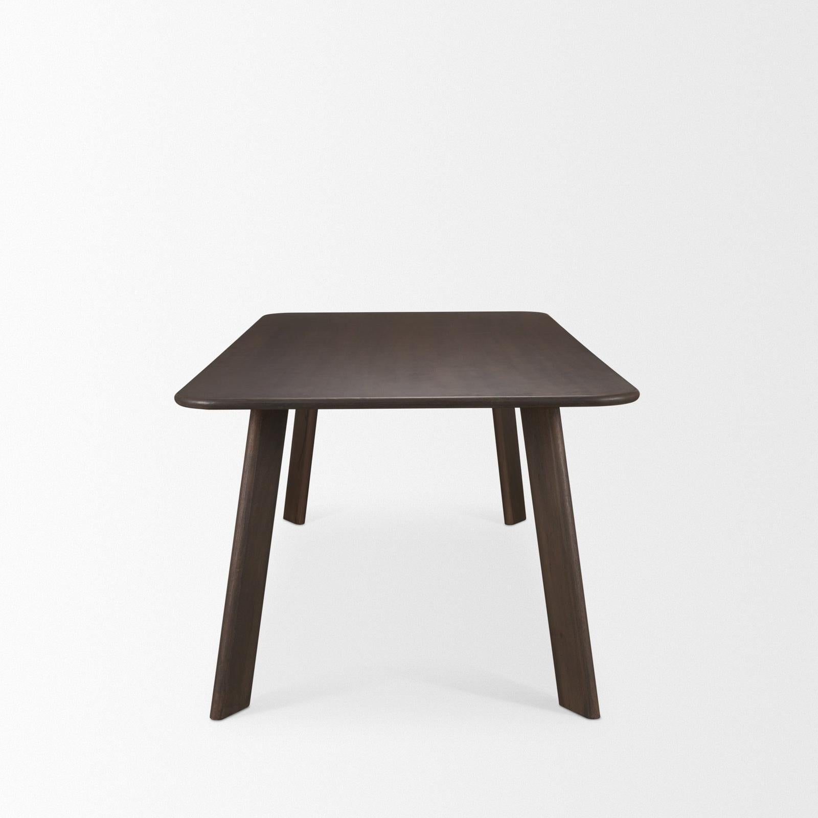 Mercana Welborn  Wood Rectangular Dining Table