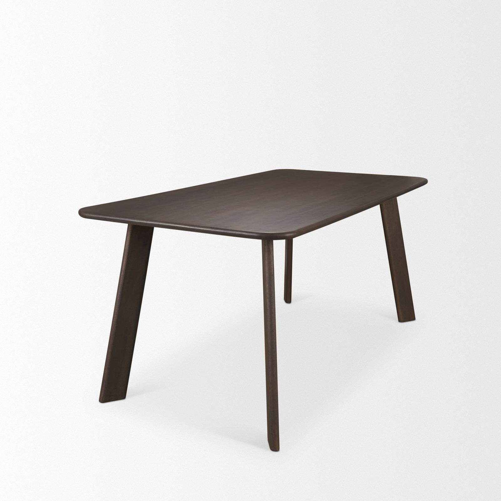 Mercana Welborn  Wood Rectangular Dining Table