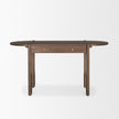Mercana Sohan Dark Brown Elm Wood Oblong Desk