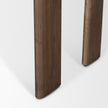 Mercana Sohan Dark Brown Elm Wood Oblong Desk
