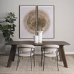 Mercana Carolyn Dining Chair Matte Black Metal