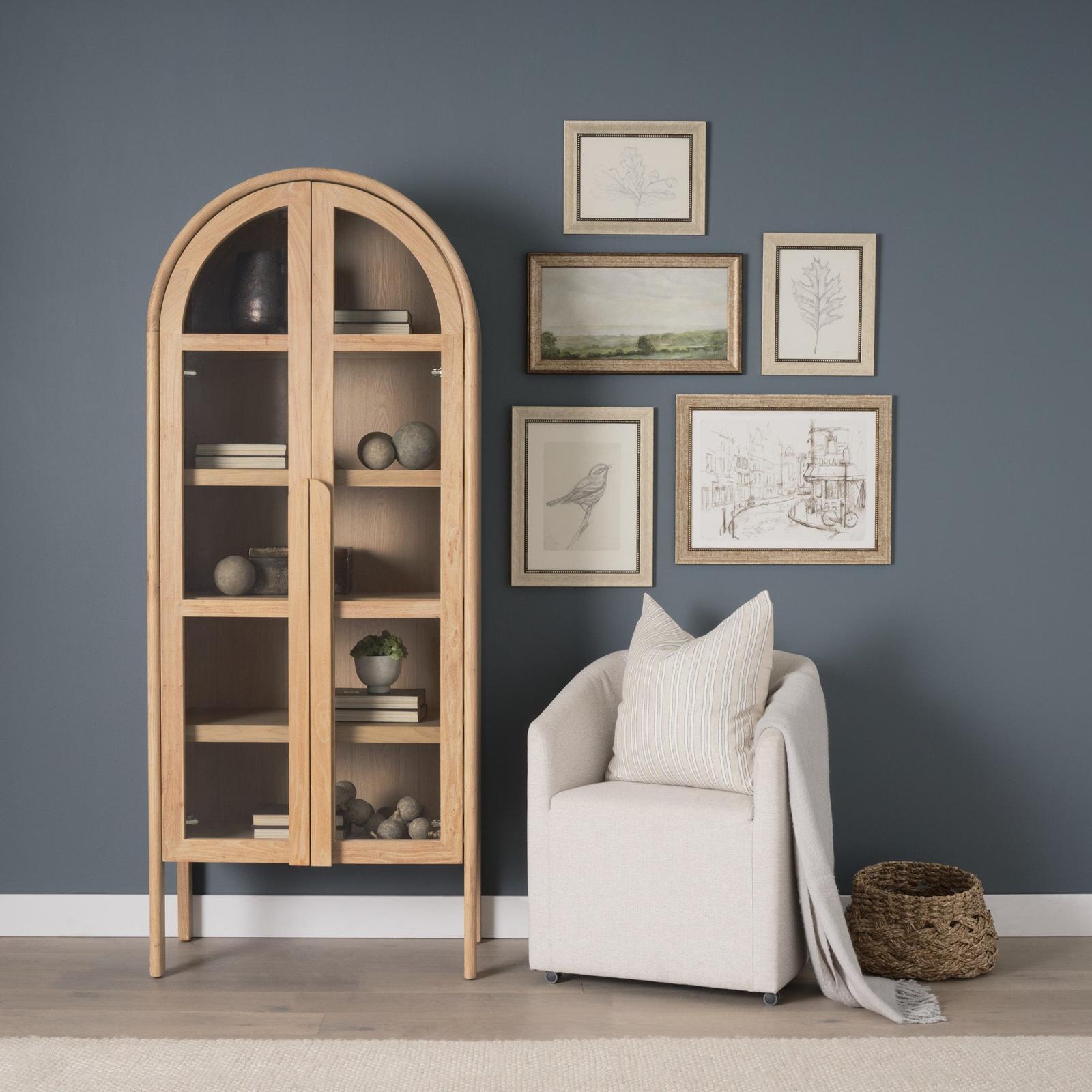Mercana Callum Curio Cabinet