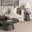 Mercana Takoda Wood Tapered Drum Accent Table