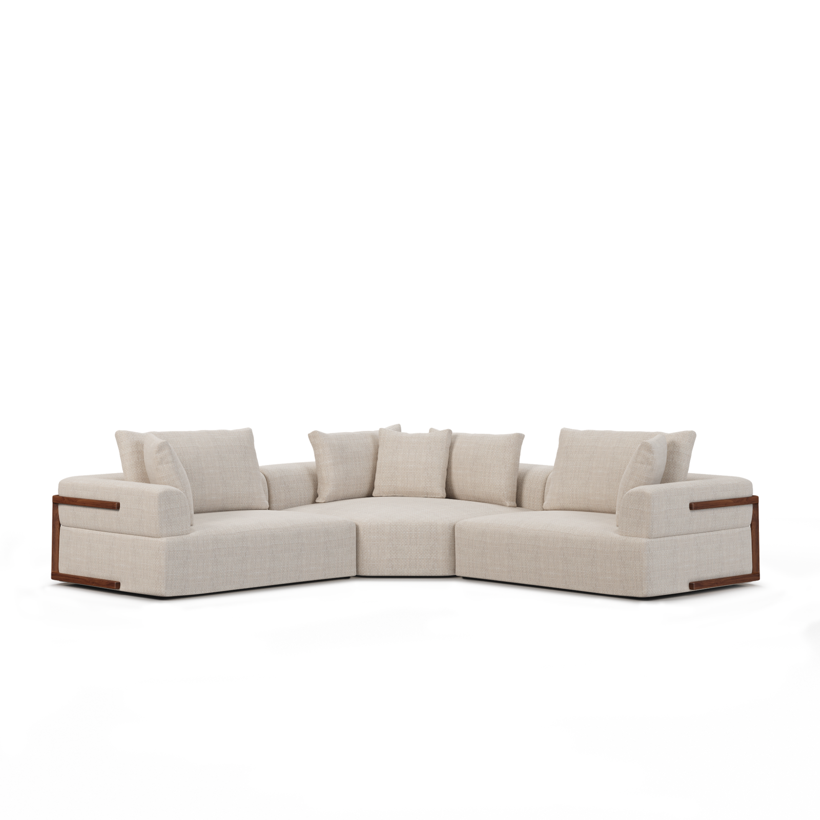 Mercana Warner 3 Piece Sofa Set w/Corner Piece Clearance