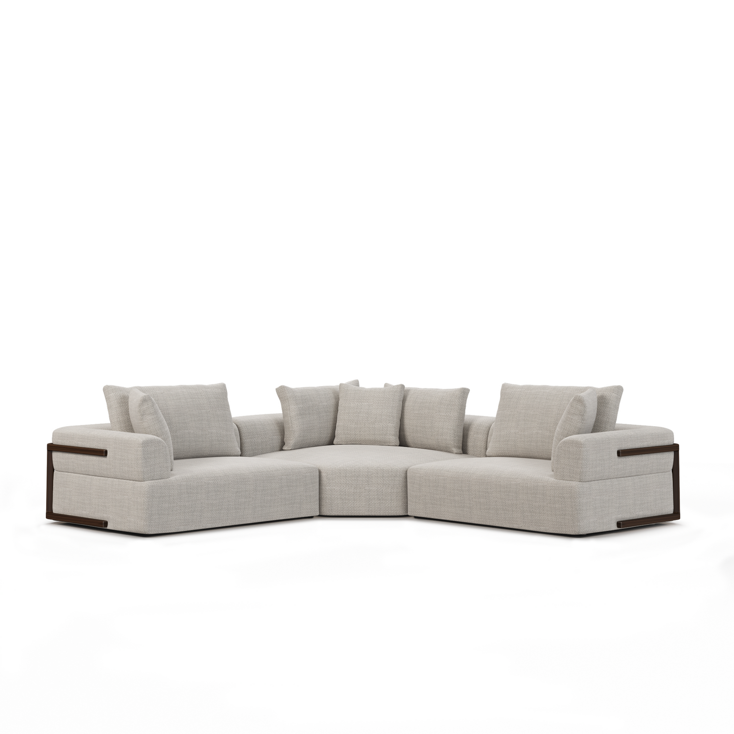 Mercana Warner 3 Piece Sofa Set w/Corner Piece Clearance