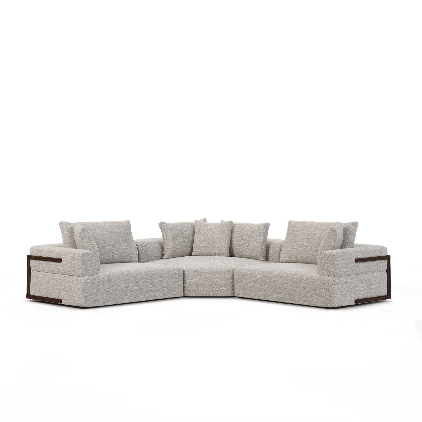 Mercana Warner 3 Piece Sofa Set w/Corner Piece Clearance