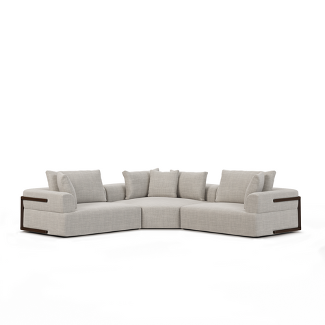 Mercana Warner 3 Piece Sofa Set w/Corner Piece Clearance