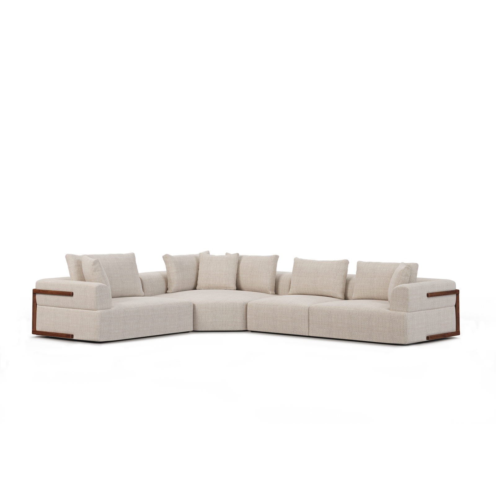 Mercana Warner 3 Piece Sofa Set w/Corner Piece Clearance