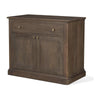 Mercana Baron Solid Wood 2-Door Accent Cabinet