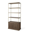 Mercana Baron Open 2-Door Shelving Unit