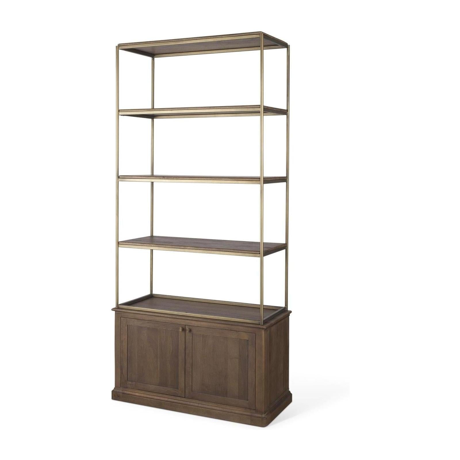 Mercana Baron Open 2-Door Shelving Unit