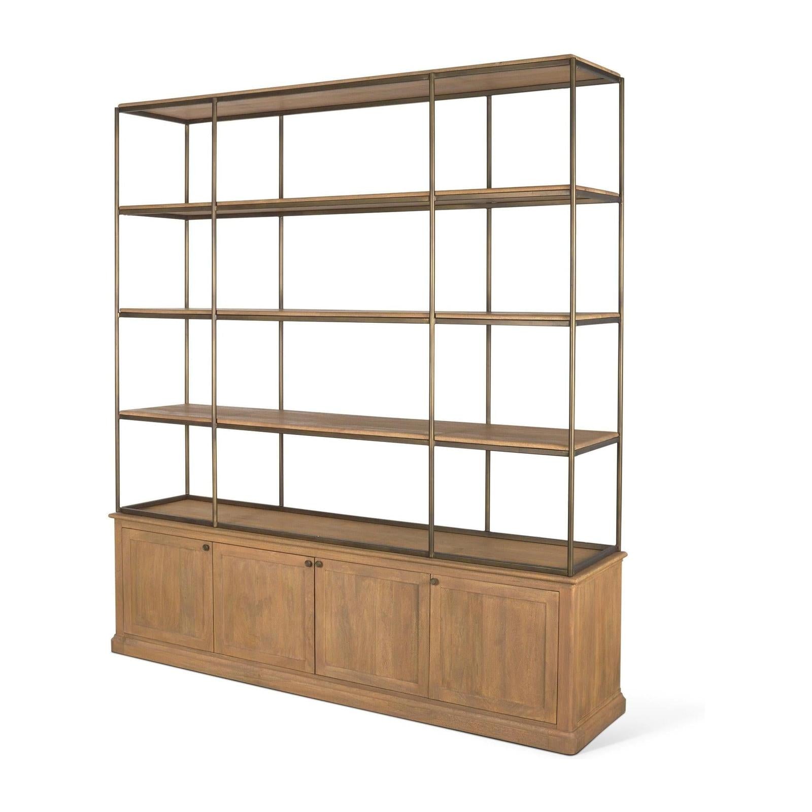 Mercana Baron Open 4-Door Shelving Unit