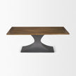 Mercana Maxton Gunmetal Base Dining Table