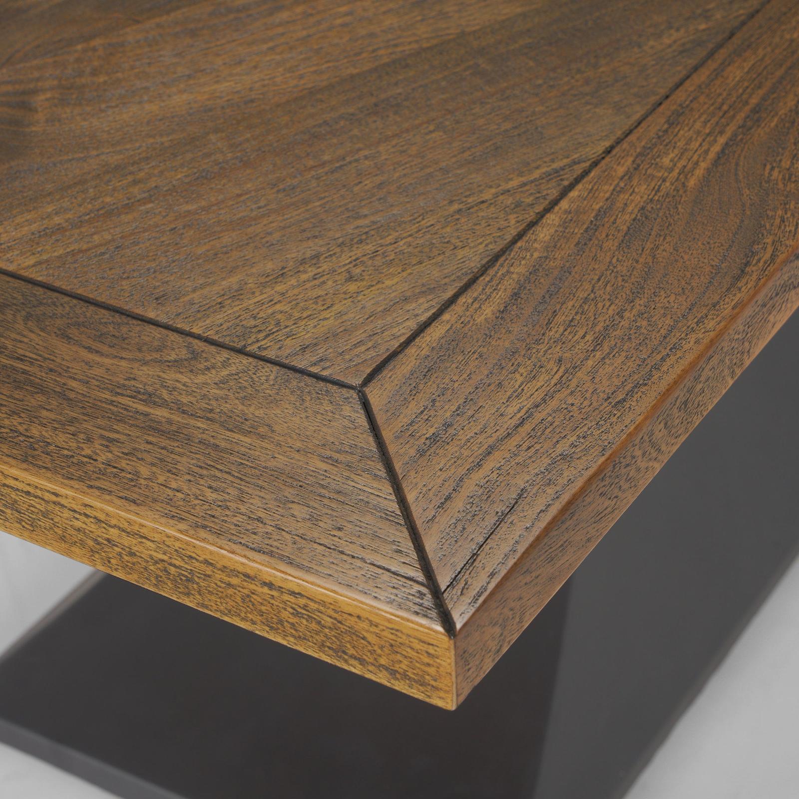 Mercana Maxton Gunmetal Base Dining Table