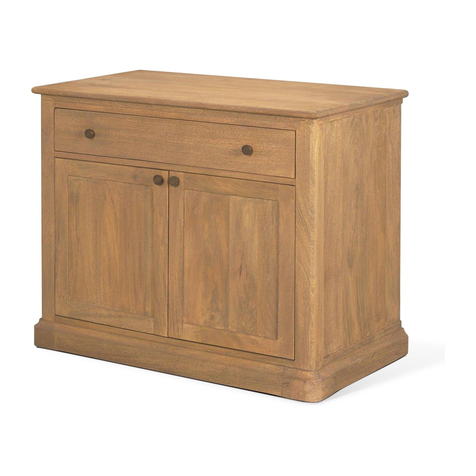 Mercana Baron Solid Wood 2-Door Accent Cabinet