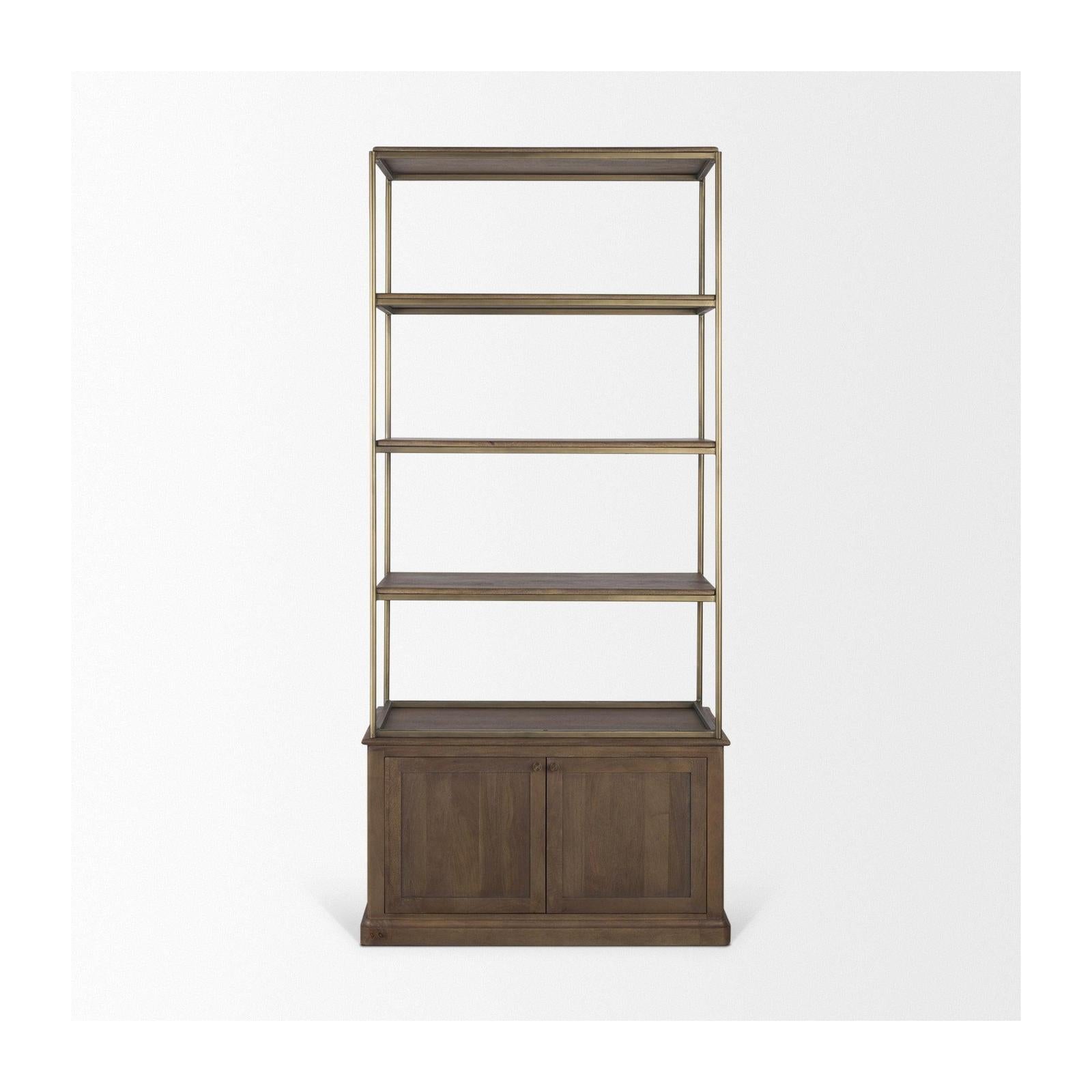 Mercana Baron Open 2-Door Shelving Unit