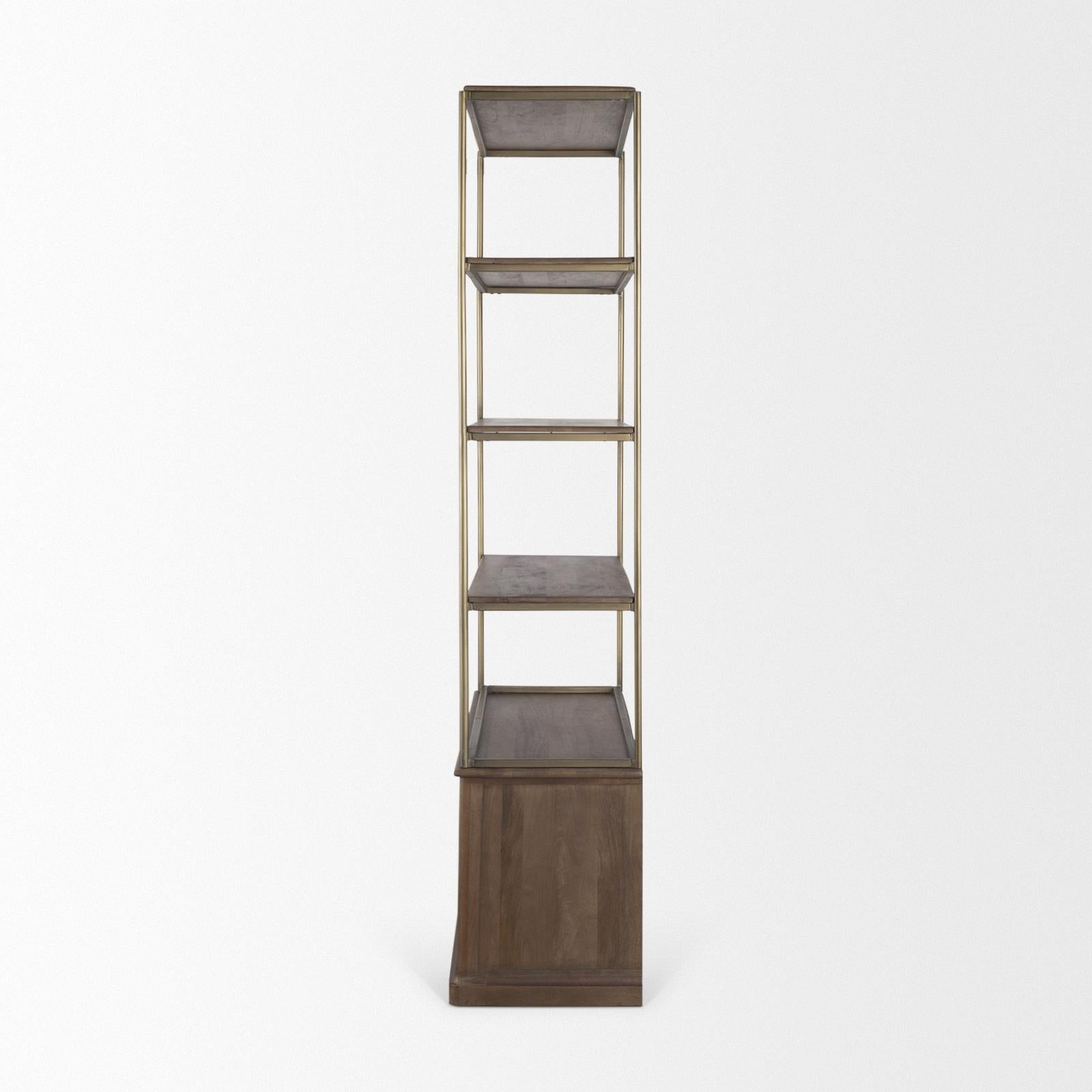 Mercana Baron Open 2-Door Shelving Unit