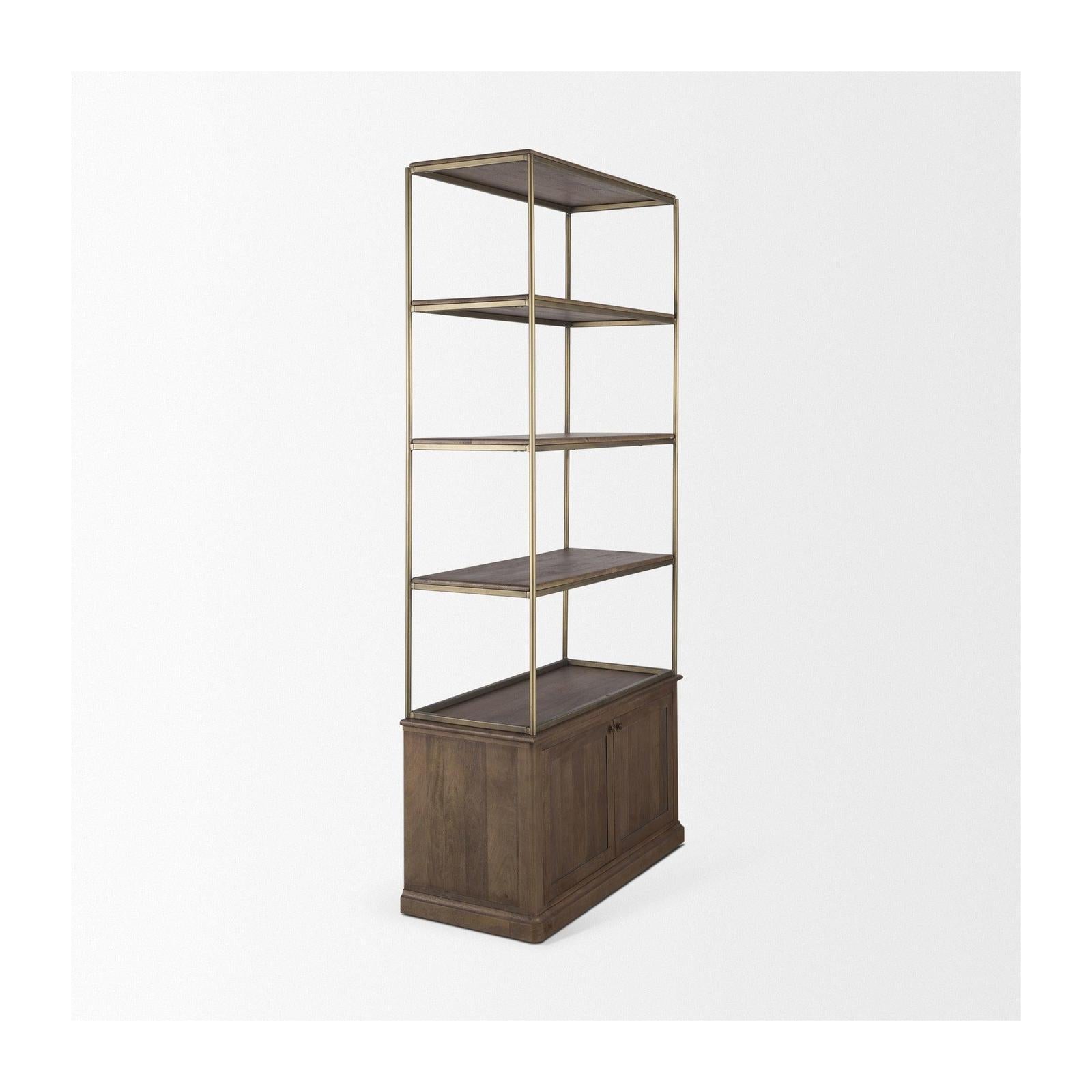 Mercana Baron Open 2-Door Shelving Unit