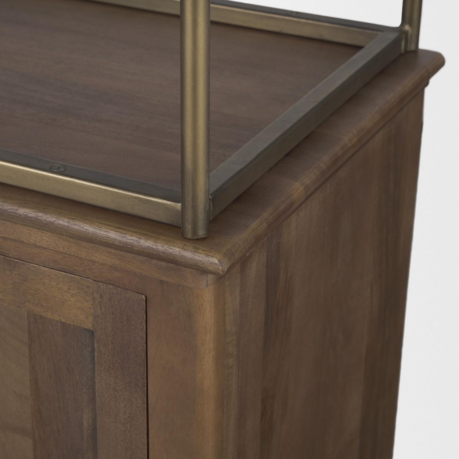 Mercana Baron Open 2-Door Shelving Unit