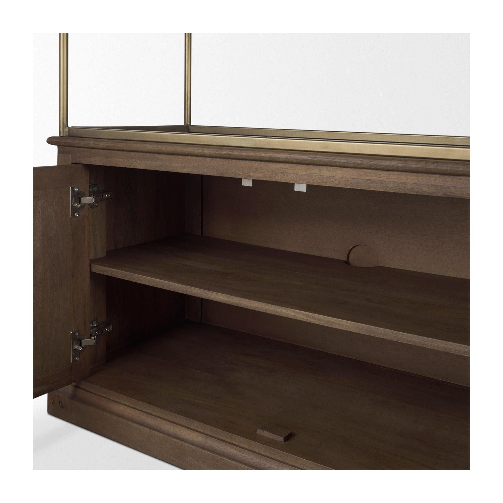 Mercana Baron Open 2-Door Shelving Unit