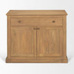 Mercana Baron Solid Wood 2-Door Accent Cabinet