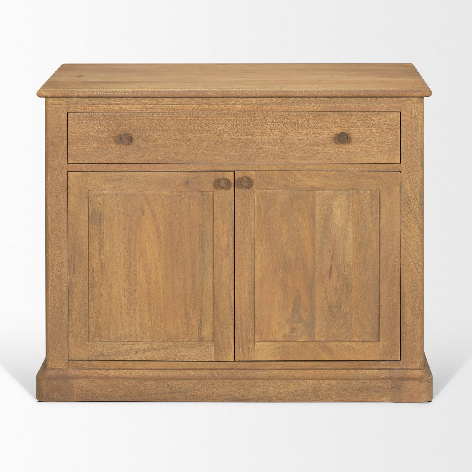 Mercana Baron Solid Wood 2-Door Accent Cabinet