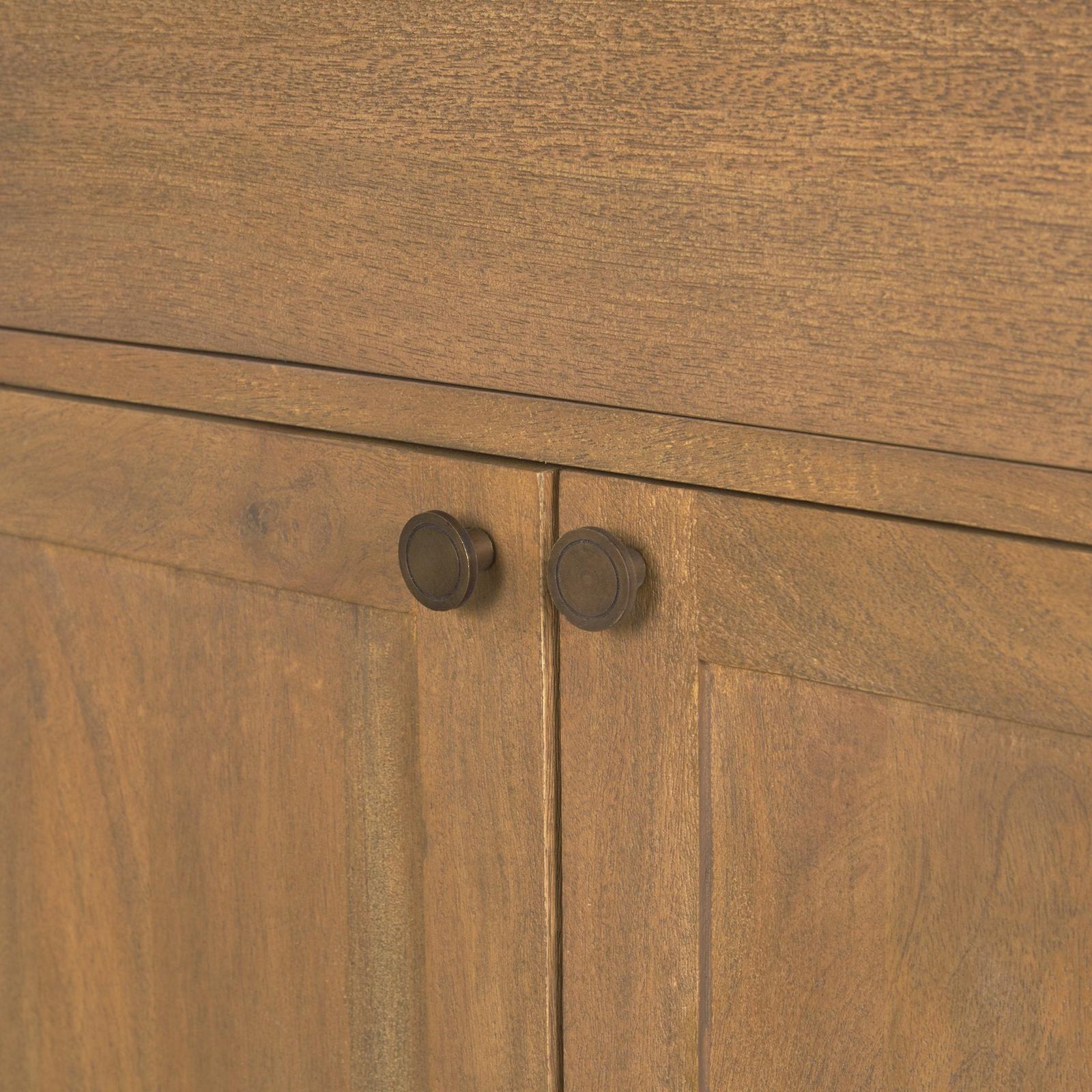 Mercana Baron Solid Wood 2-Door Accent Cabinet