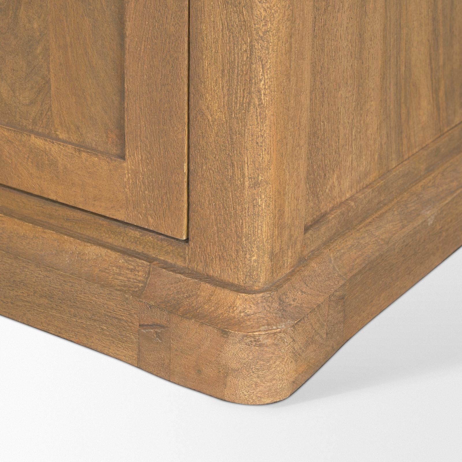 Mercana Baron Solid Wood 2-Door Accent Cabinet