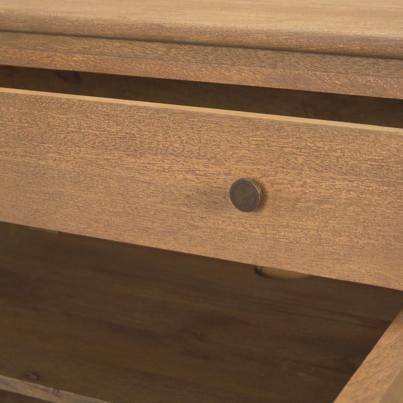 Mercana Baron Solid Wood 2-Door Accent Cabinet