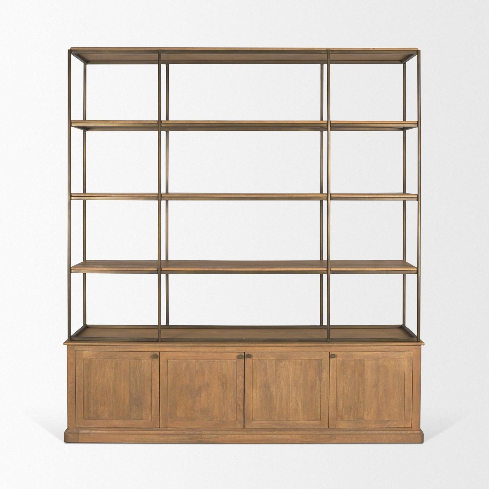 Mercana Baron Open 4-Door Shelving Unit
