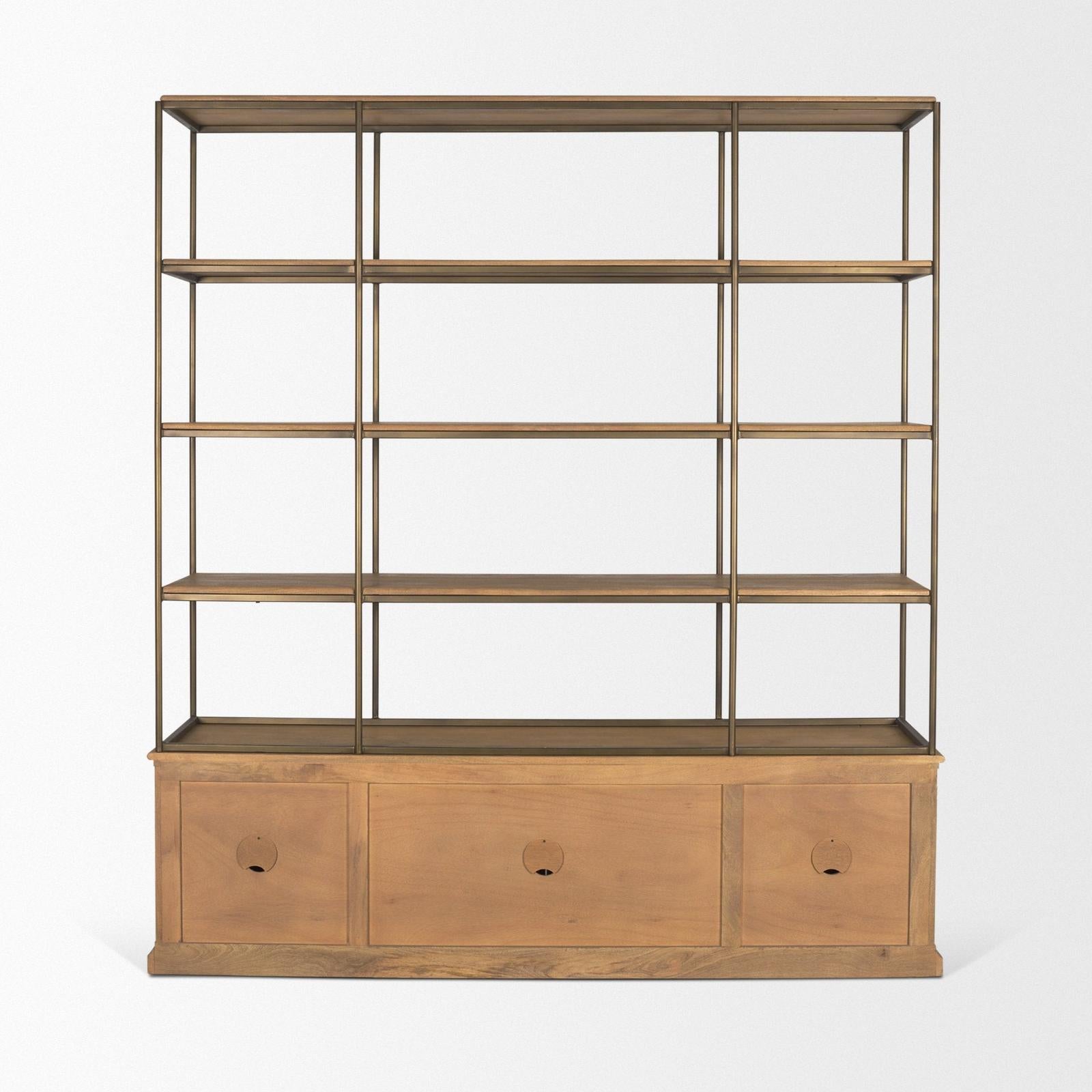 Mercana Baron Open 4-Door Shelving Unit