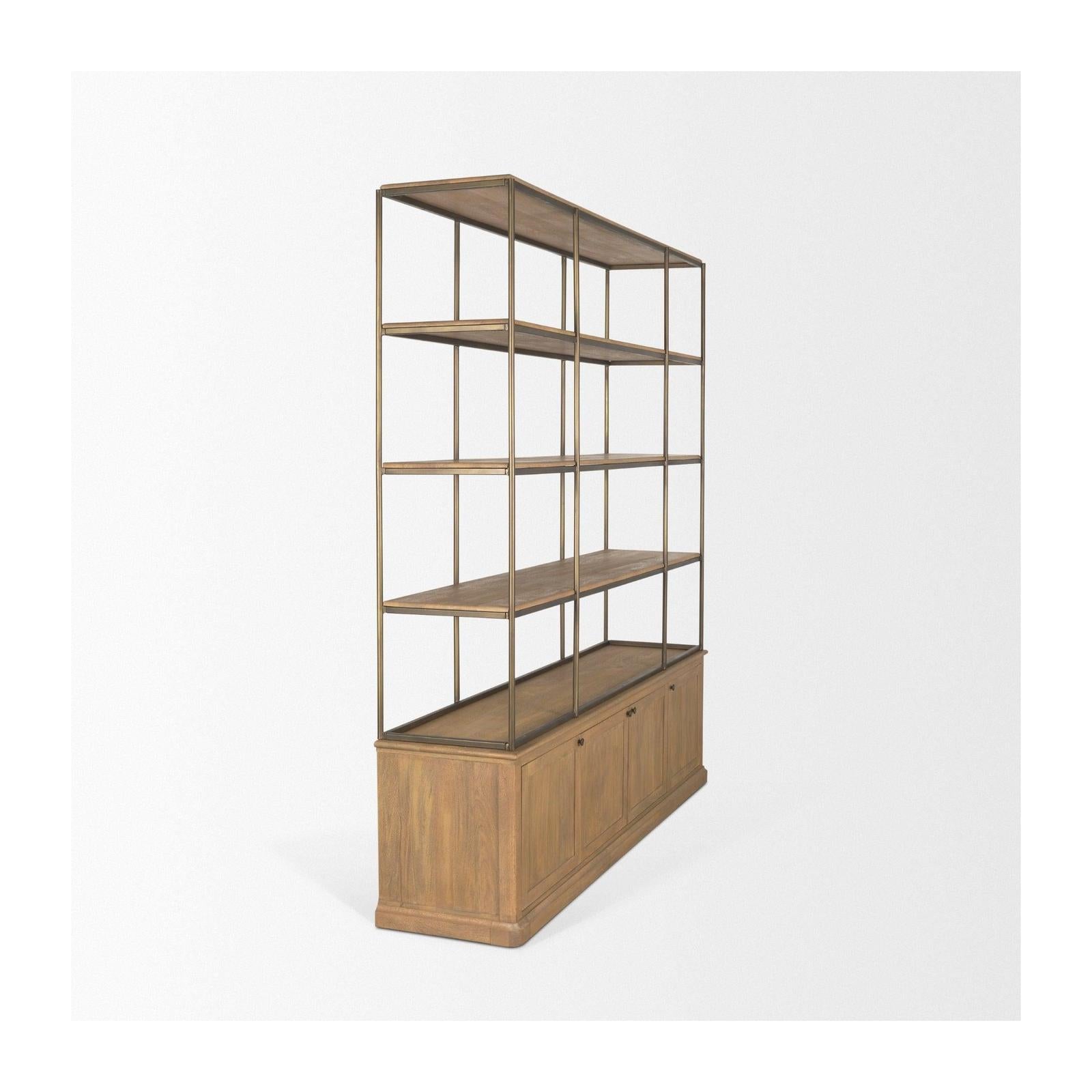 Mercana Baron Open 4-Door Shelving Unit