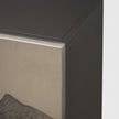 Mercana Roxdale Acid Washed Iron Metal Accent Cabinet