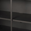 Mercana Roxdale Acid Washed Iron Metal Accent Cabinet